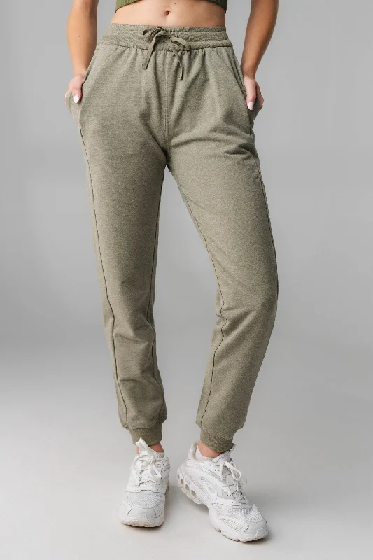 Vitality Women's Studio Jogger V1 Fit - Matcha Marl