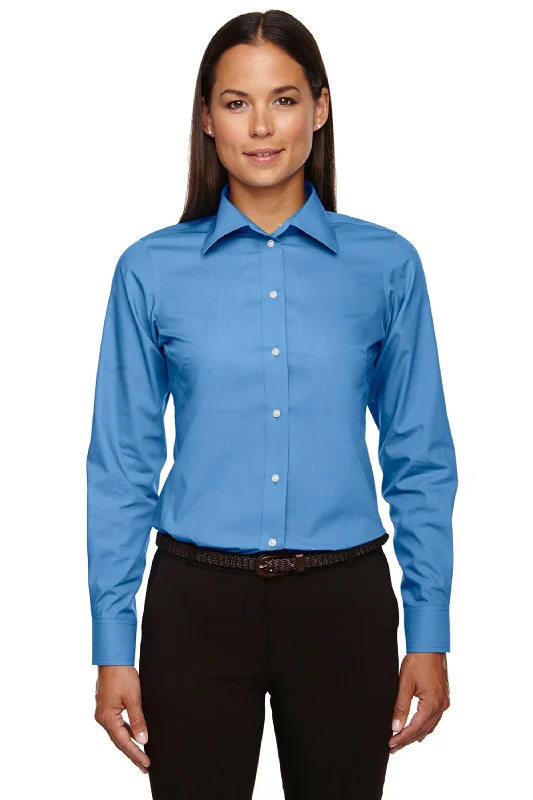 Ladies Devon & Jones Crown Collection Solid Broadcloth