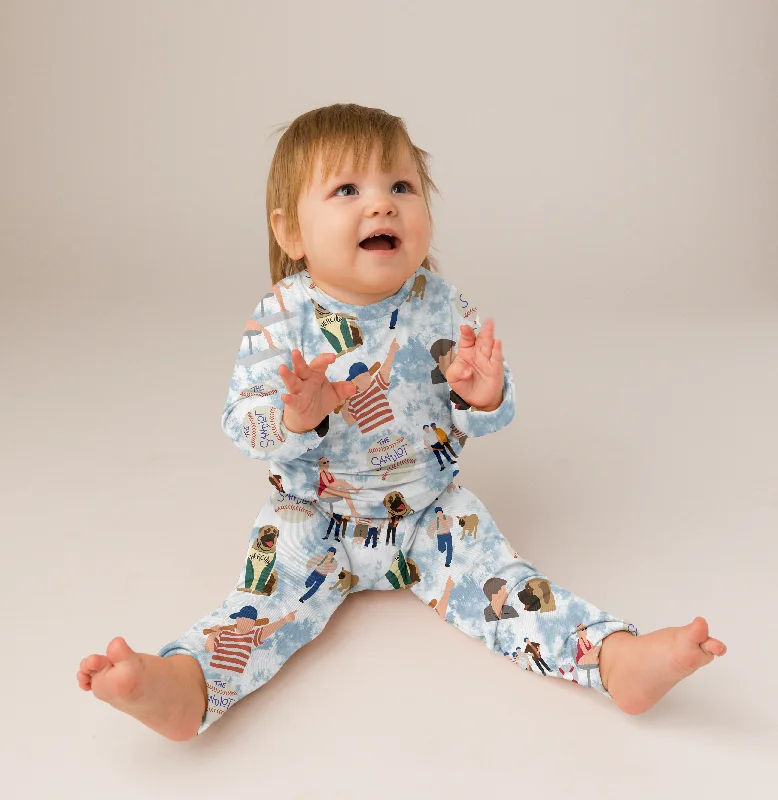 Sandlot For-ev-er | Fitted Bamboo Loungewear Set