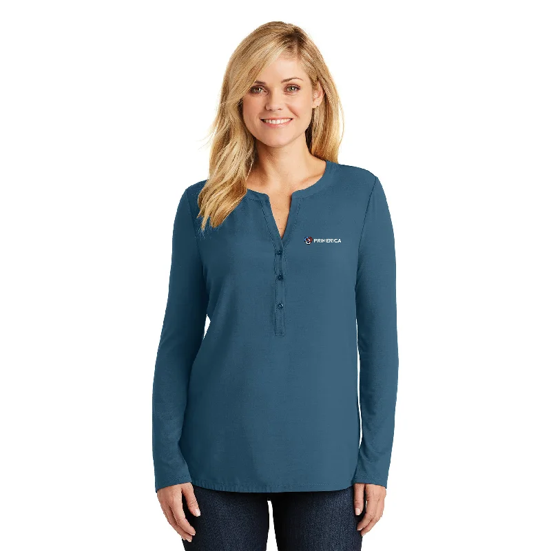 Port Authority Ladies Concept Henley Tunic