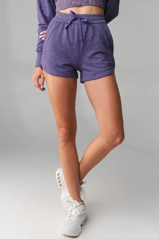 Vitality Women's Studio Short - Violet Marl