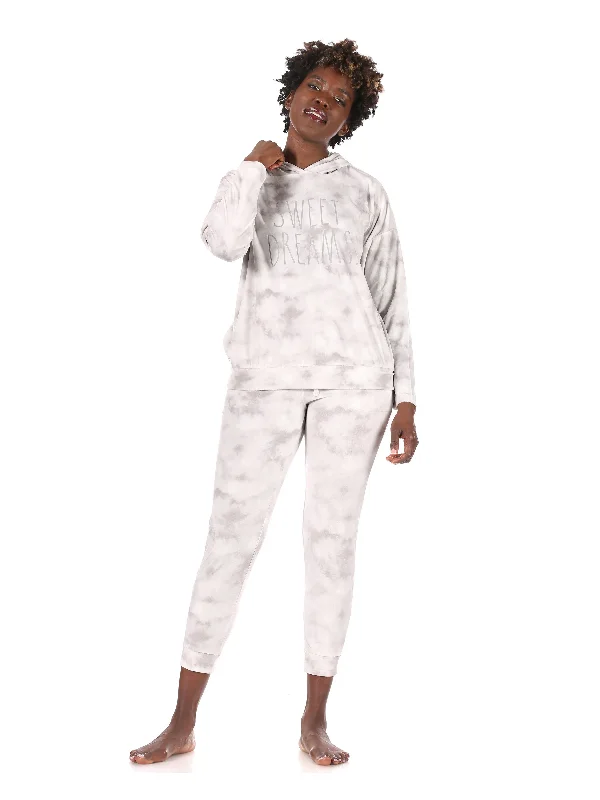 Women's "SWEET DREAMS" Hoodie and Drawstring Jogger Lounge Set