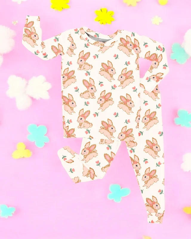 Hop Little Bunny | Bamboo Loungewear Set