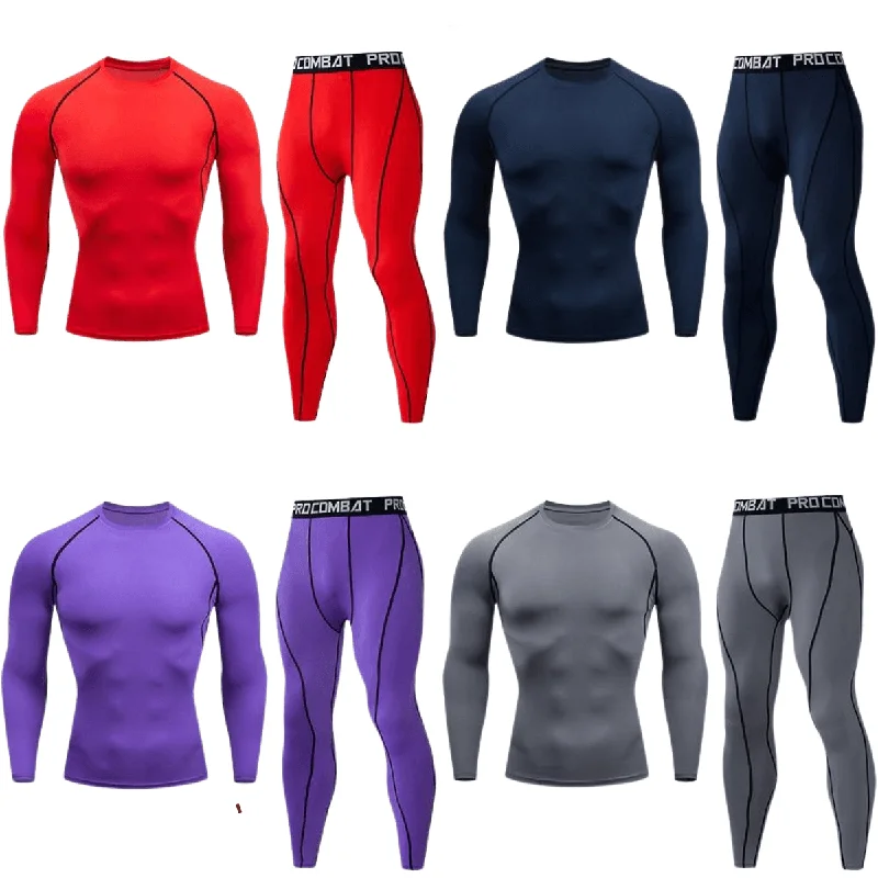 Men's Fitness Compression Sets