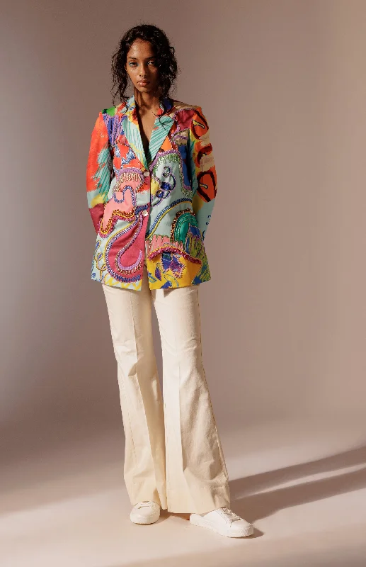 Island Embroidered Blazer