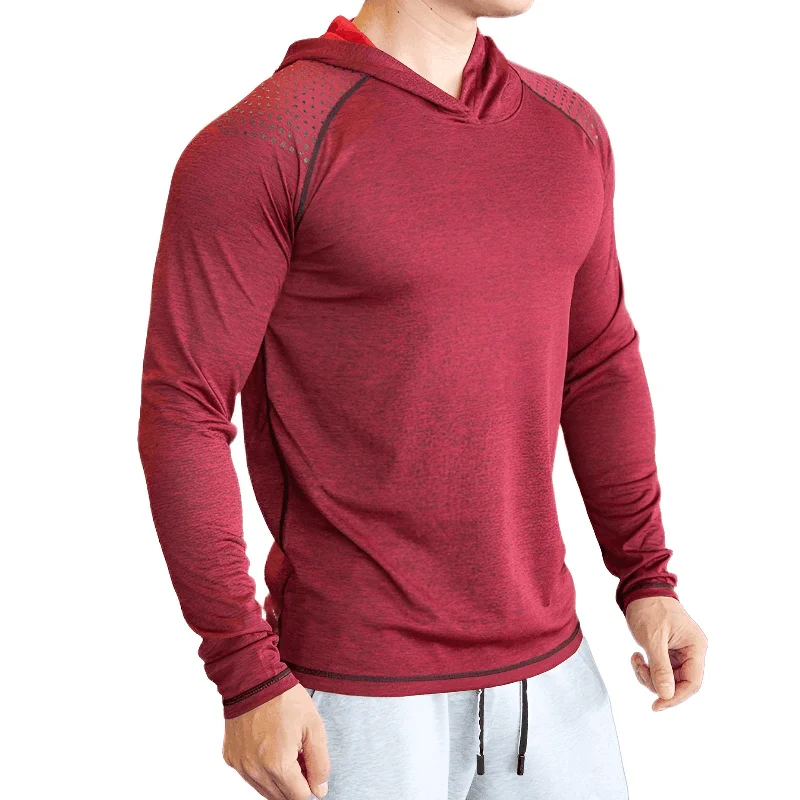 Men's Quick Dry Hooded Shirt