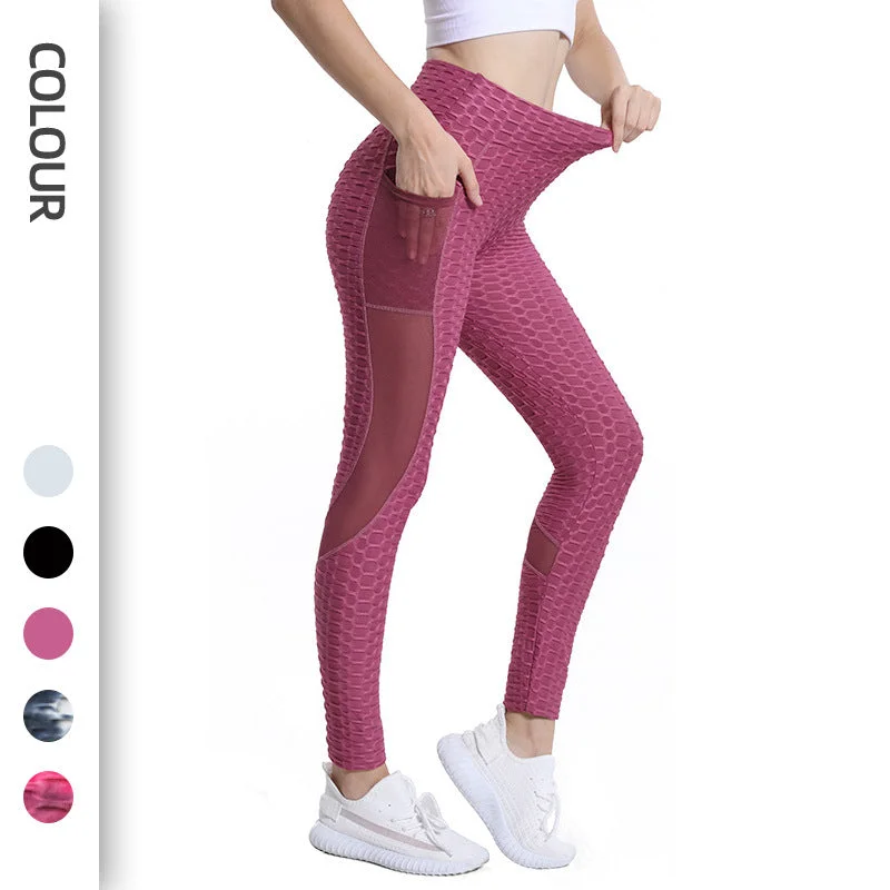 Sexy High Waist Yoga Leggings with Pocket