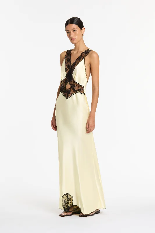 Aries Cut Out Gown