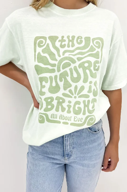 Future Is Bright Tee Sage