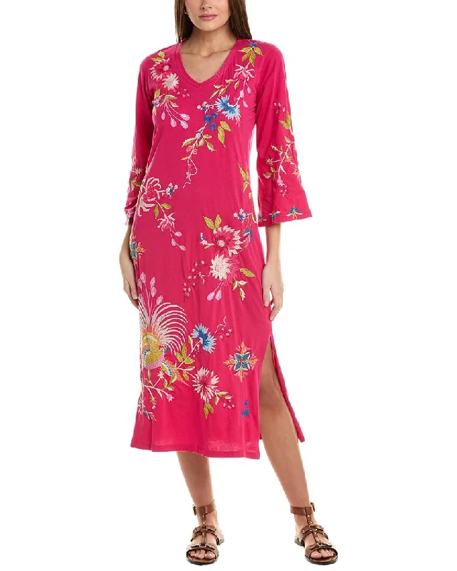 Johnny Was Julie Kimono Sleeve T-Shirt Dress