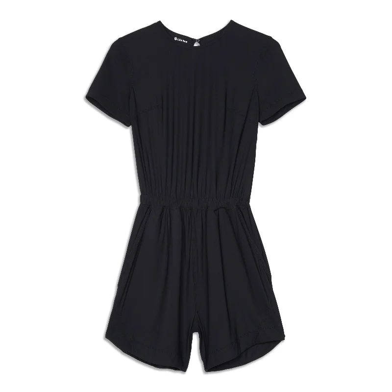 Lightweight High-Neck Romper - Resale