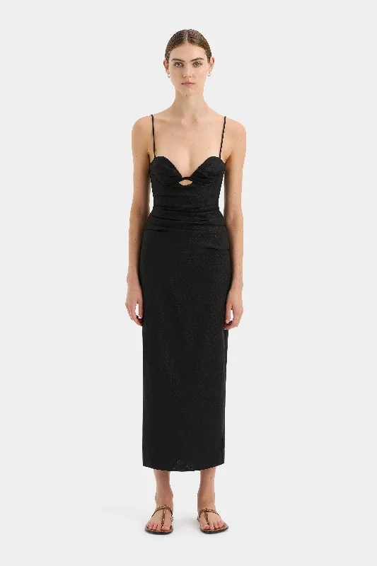 Noemi Balconette Midi Dress