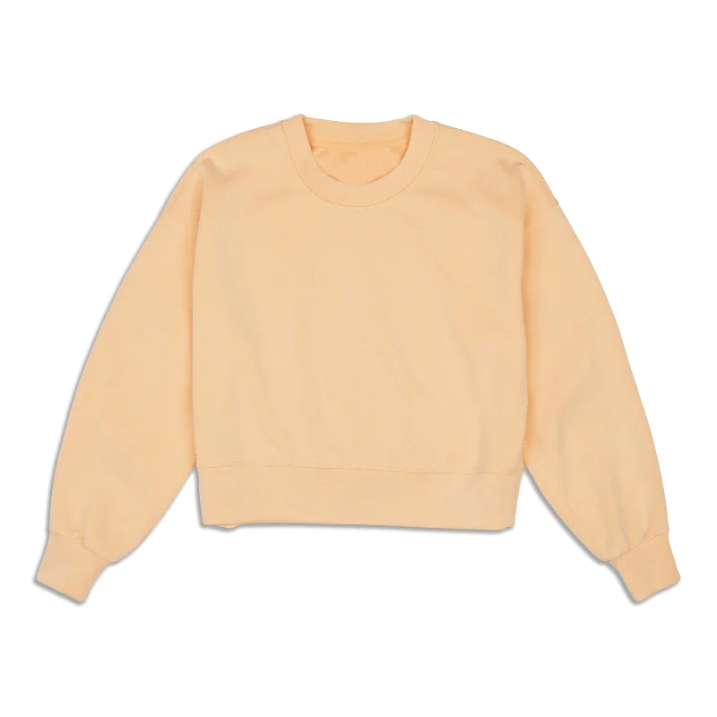 Perfectly Oversized Cropped Crew - Resale