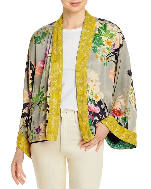 Rebecca Reversible Kimono In Multi