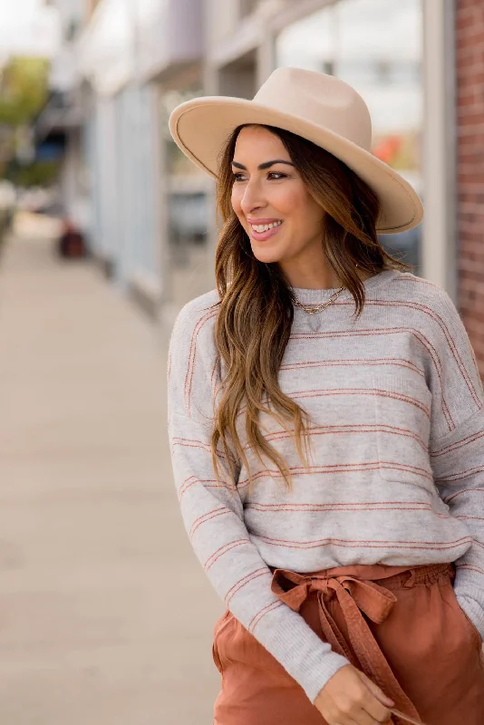 Striped So Soft Pocket Sweater