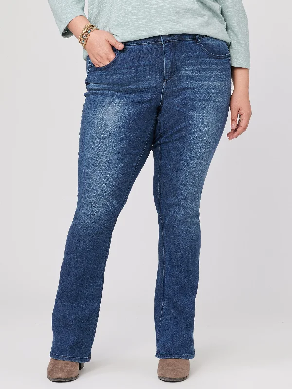 "Ab"solution® Itty Bitty Bootcut Plus Jeans