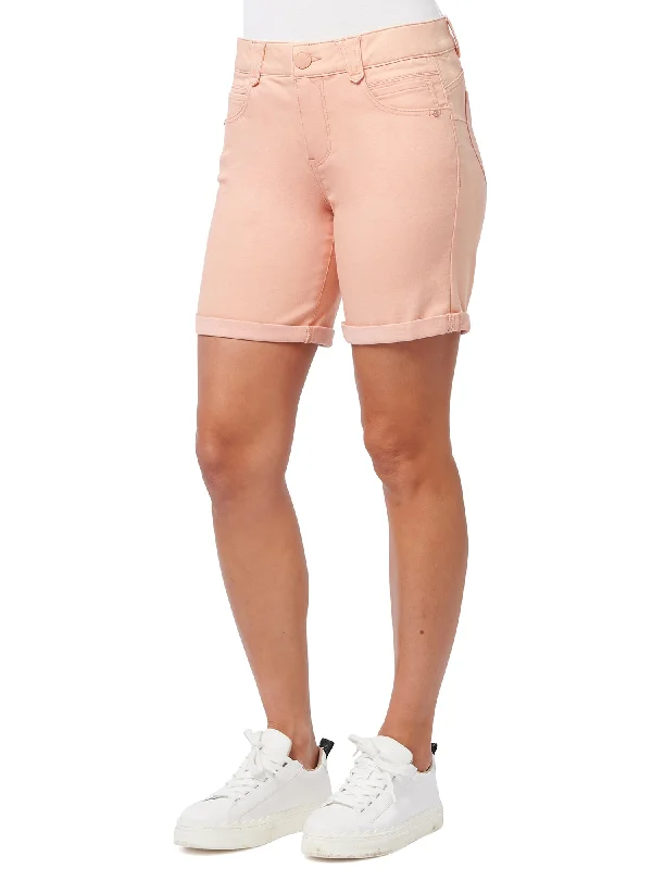 "Ab"solution® Petite Colored Twill Shorts