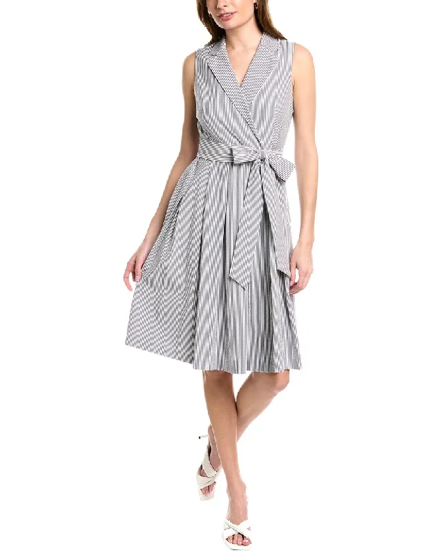 Anne Klein Wrap A-Line Dress