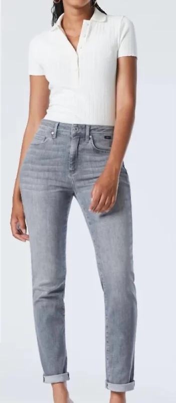 Kathleen Jeans In Mid Grey