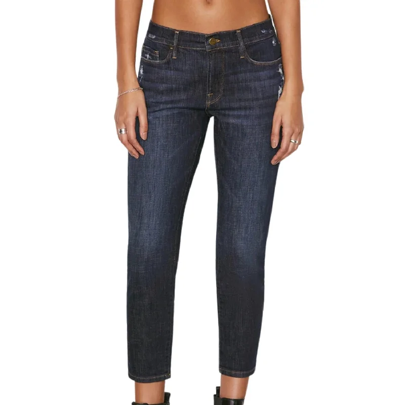 Le Garcon Crop Jeans In Covant