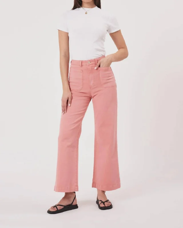 Sailor Peach Drill Jeans