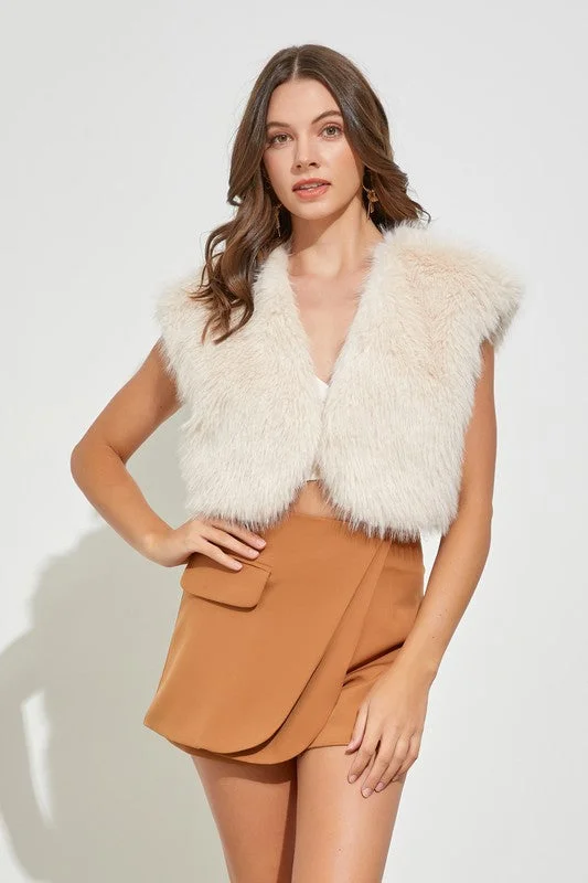 Faux Fur Vest