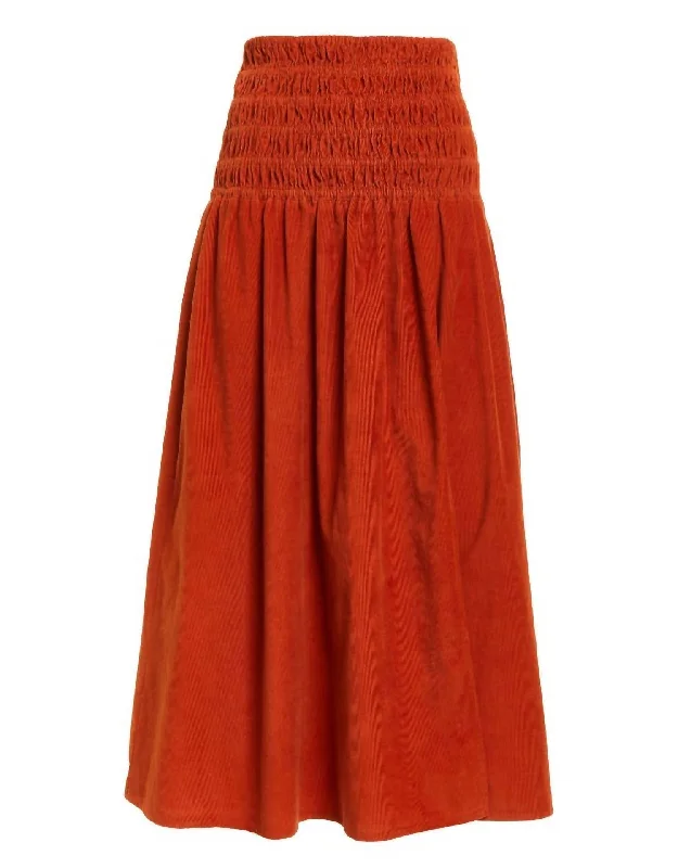 Joy Skirt In Rust