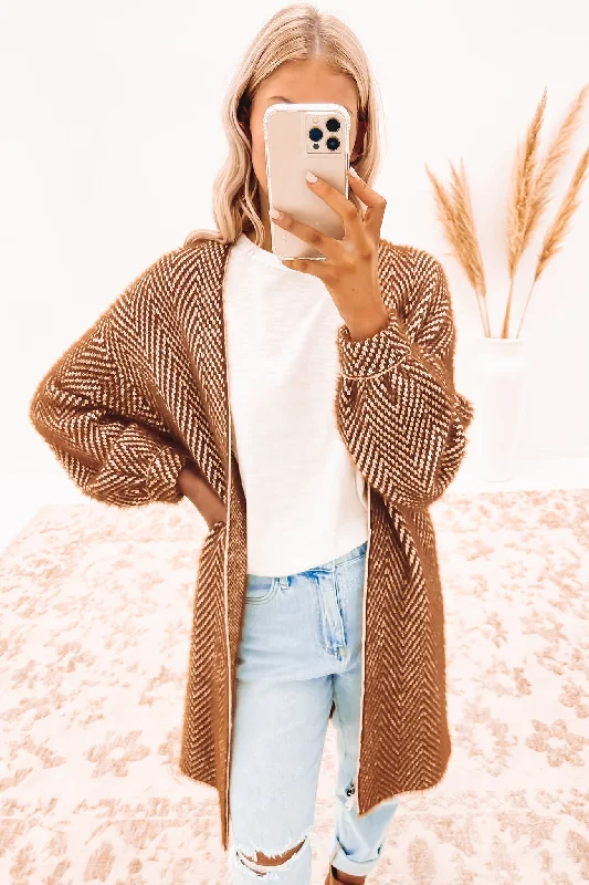 Kaylah Cardigan Brown