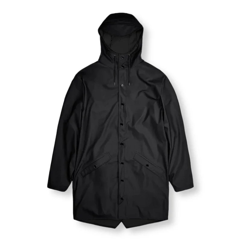 Rains Long Jacket W3 Black