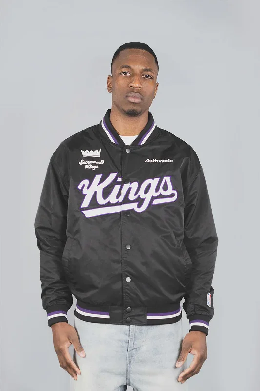 Script Satin Jacket