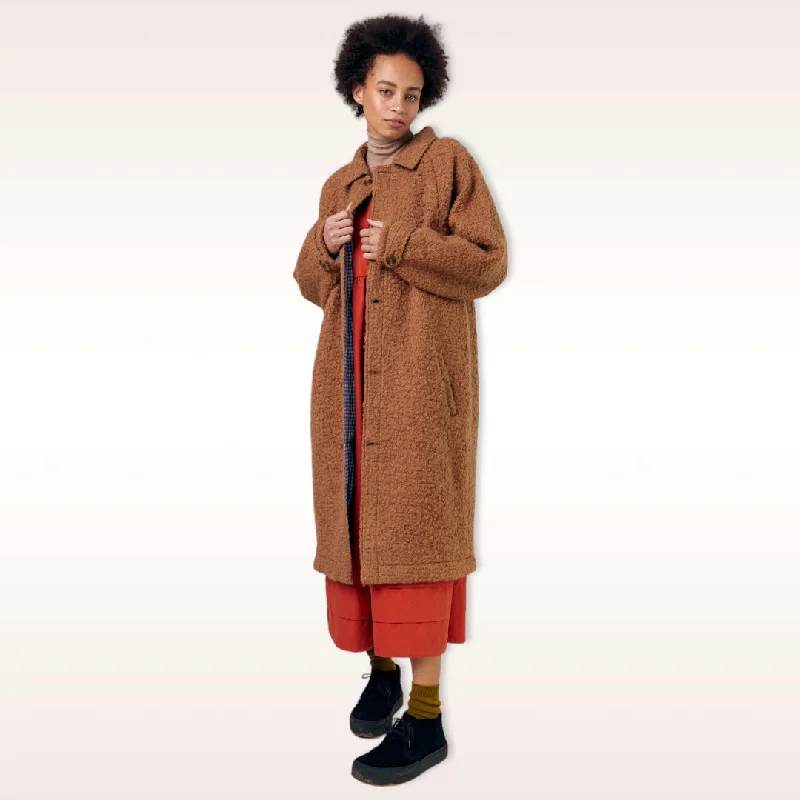 Sideline Joan Coat Tobacco