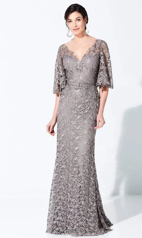 Ivonne D by Mon Cheri - 220D29 Lace V-Neck Mother of the Bride Dress