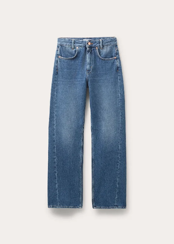 Curved Denim - original blue