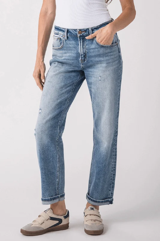 Risen Lucky Boyfriend Jeans