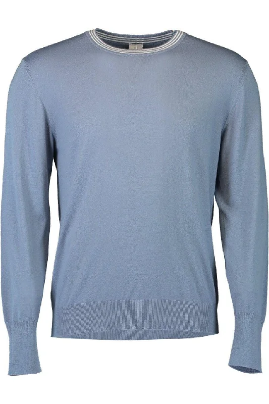 Round Neck Sweater - Denim